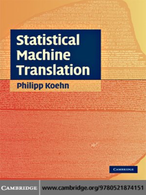 cover image of Statistical Machine Translation